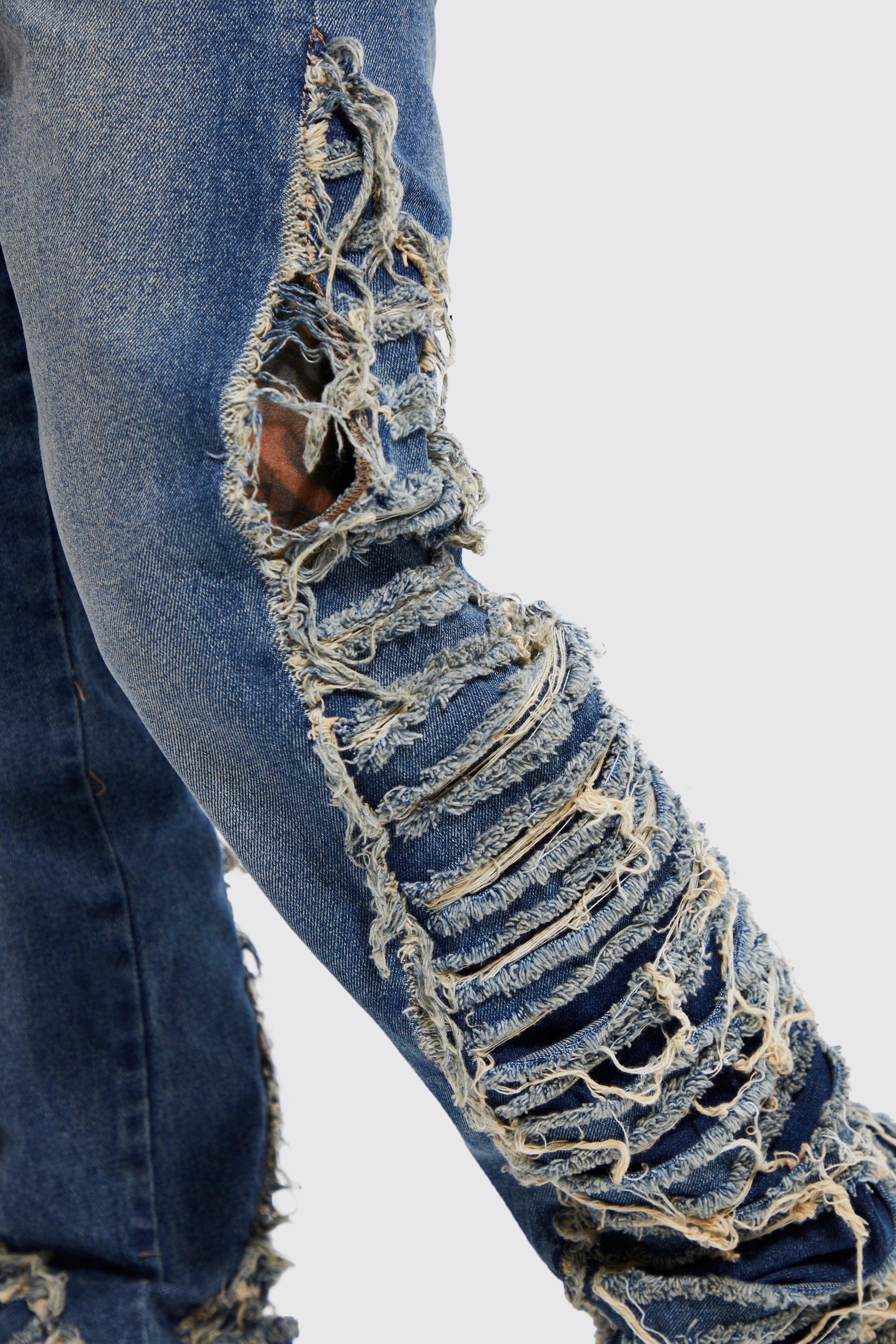 Extreme sales distressed jeans